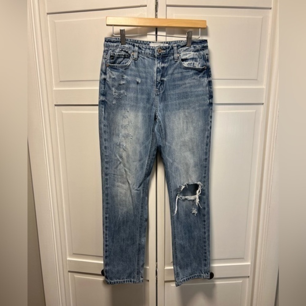 KanCan Jeans Style- Estilo # KC7333M Size Women’s 26 Color Light Wash